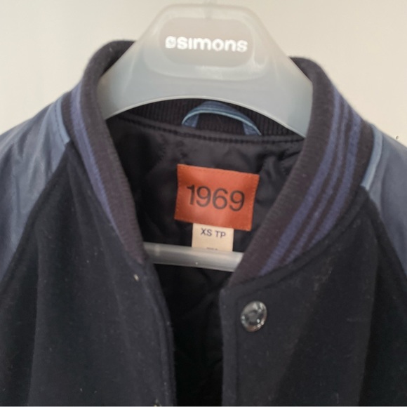 Gap Leather Wool Varsity Jacket - Picture 4 of 14